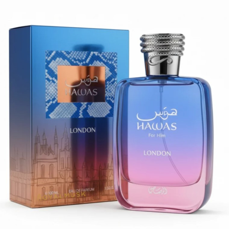 Original Authentic Rasasi Hawas London Perfume 100ml EDP For Unisex ...