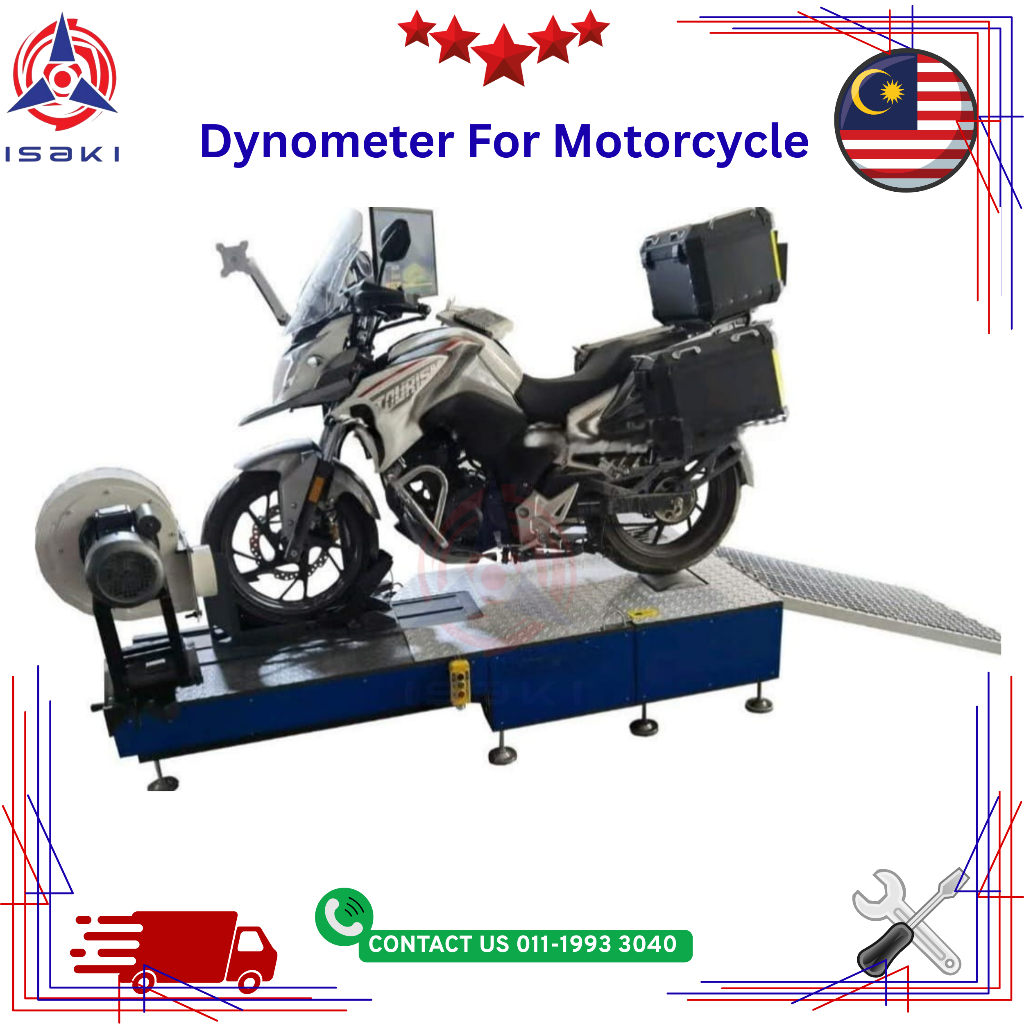 {Ready Stock}ISAKI Dynometer For Motorcycle Dyno Machine | Shopee Malaysia