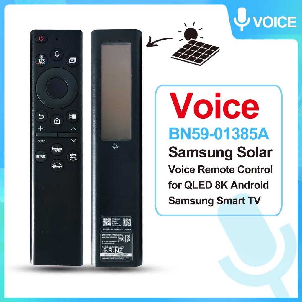 BN59-01385A Samsung SOLAR Voice Remote Control for Samsung BN59-01385A ...