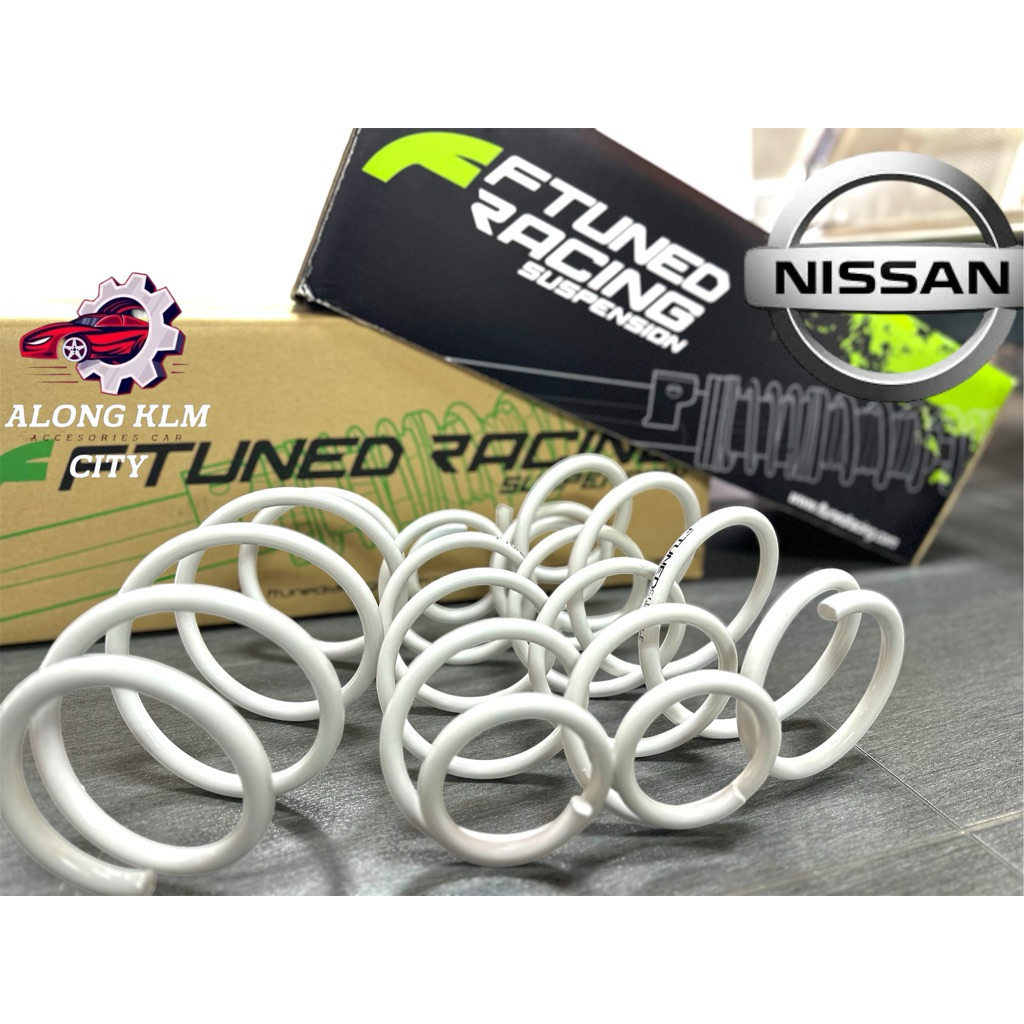 Ftuned Racing Suspension CLS Comfort Lowering Spring (Almera) | Shopee ...