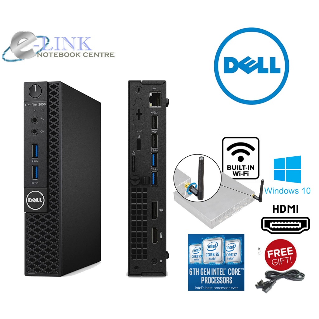  DELL MINI PC I3 I5 6TH GEN Refurbished WINDOW10 DELL 5050 MICRO 