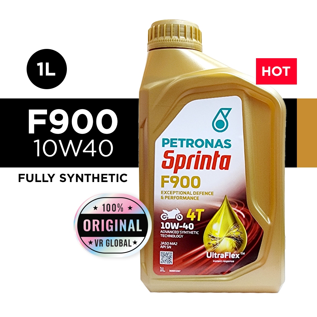 Petronas Sprinta F100 SAE40 / F300 20W40 / F900 10W40/10W50