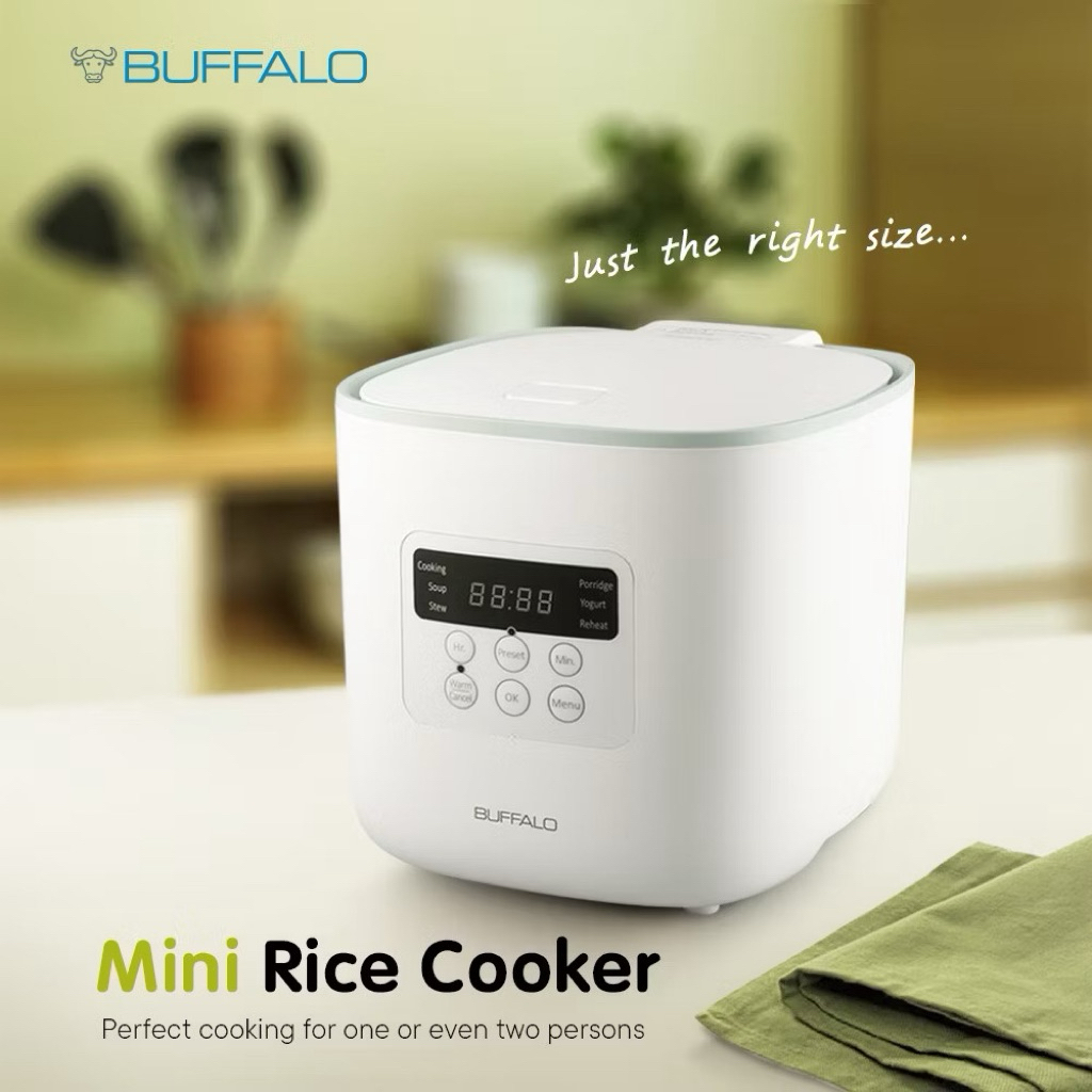Buffalo KW86 0.6L Mini Rice Cooker (牛头牌0.6迷你电饭锅） | Shopee Malaysia