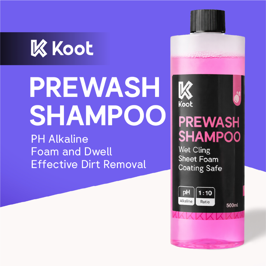 Koot Prewash Shampoo Max Clean Car Shampoo Foam Super Clean Syampu ...