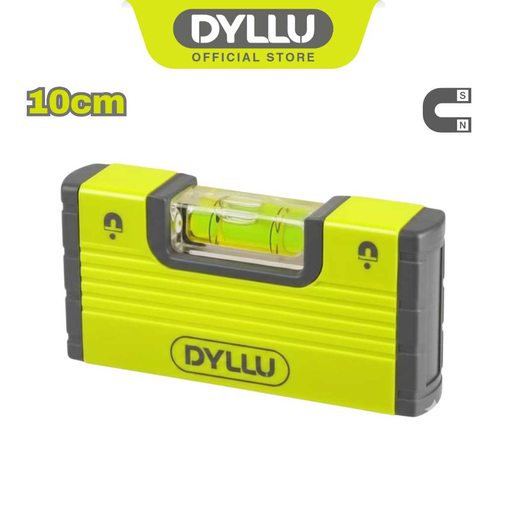 DYLLU Mini Hand Spirit Level With Strong Magnet (10cm/1.0mm) DTSL0G20 ...