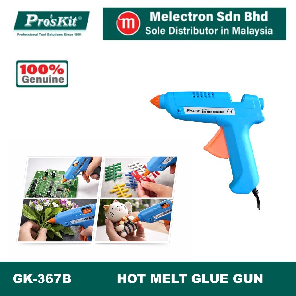 Pro'sKit GK-367B Hot Melt Glue Gun 60W | Shopee Malaysia