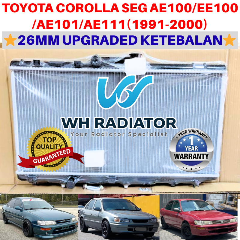 TOYOTA COROLLA SEG AE100/EE100/AE101/AE111 (26mm)Double Layer TOP ...