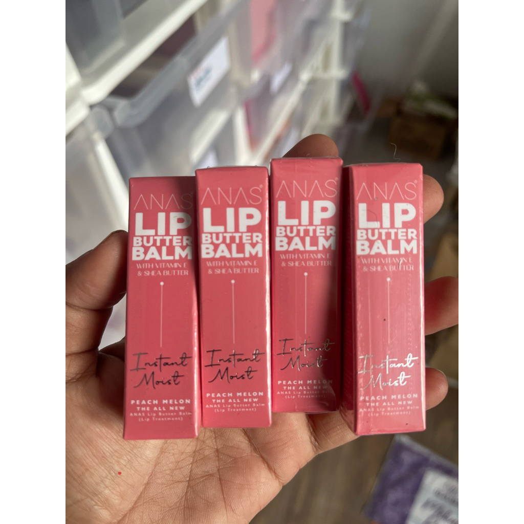 ANAS LIP BUTTER CODE PEACH MELON | Shopee Malaysia