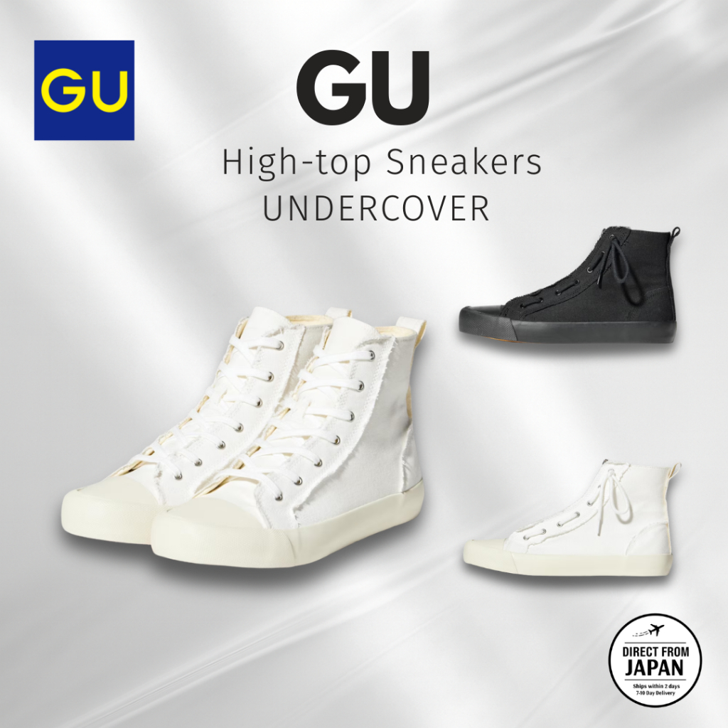 GU High-top sneakers UNDERCOVER Two popular colors Direct Japan ...