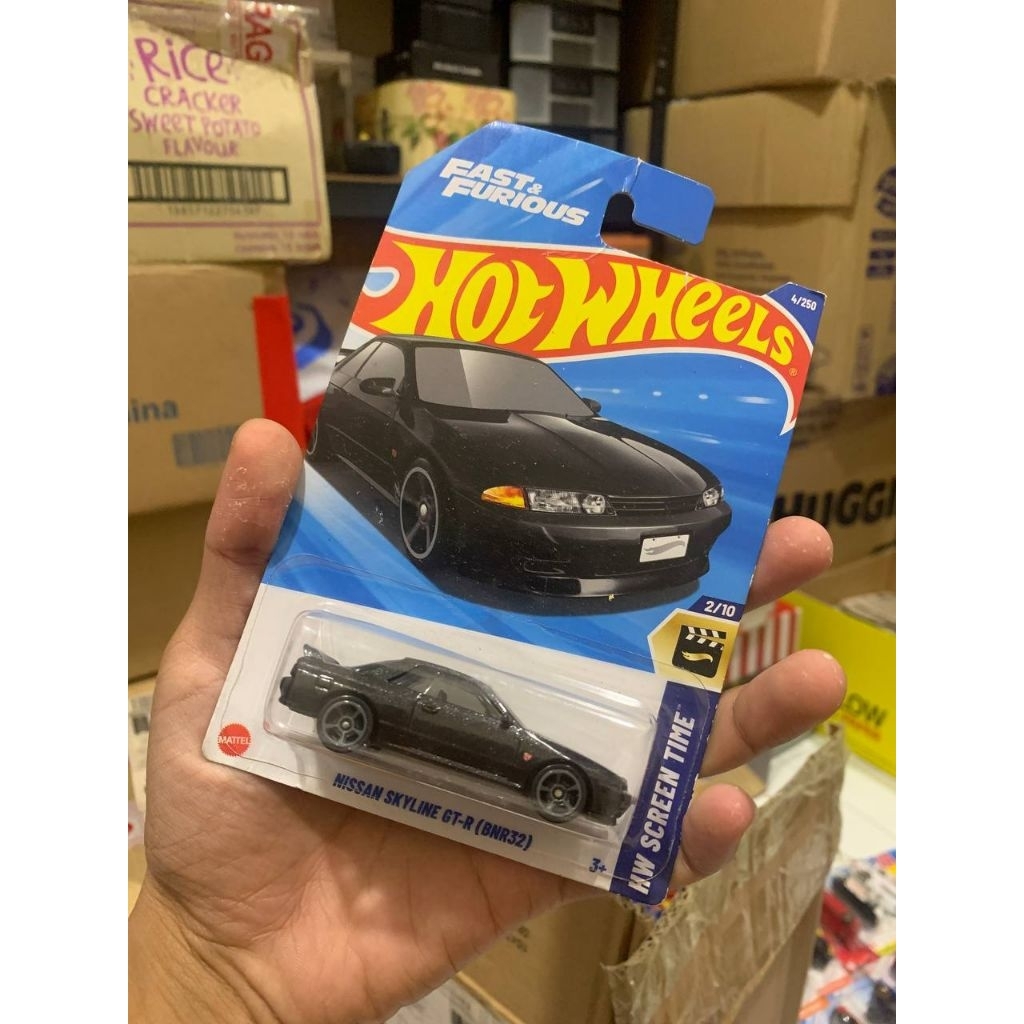 HOTWHEELS FNF NISSAN GTR R32 BLACK (REFER GAMBAR) | Shopee Malaysia