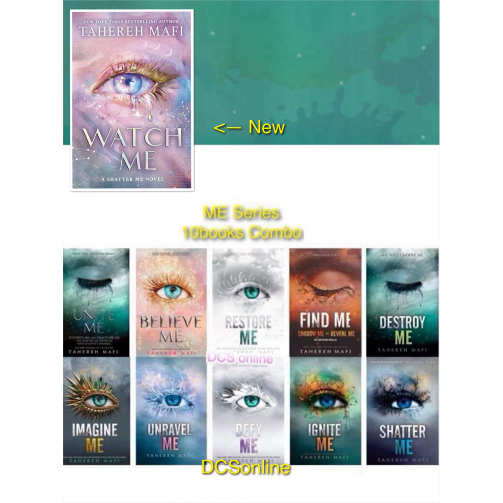 Ready Stock : Shatter Me Series 1-11 Books Collection by Tahereh Mafi ...
