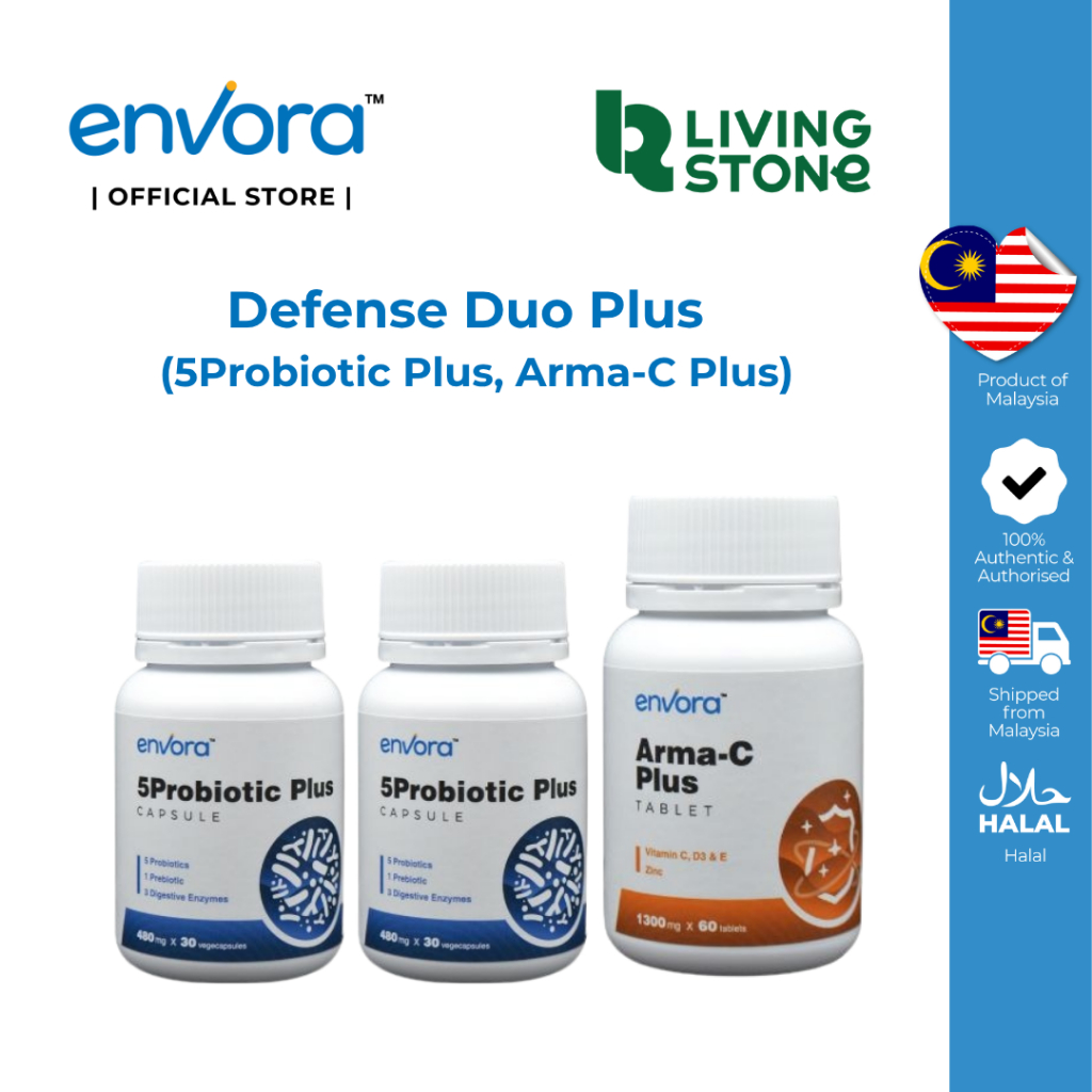 Envora Defense Duo Plus (2 Pack x 30's + 1 Packs x 60's) | Shopee Malaysia