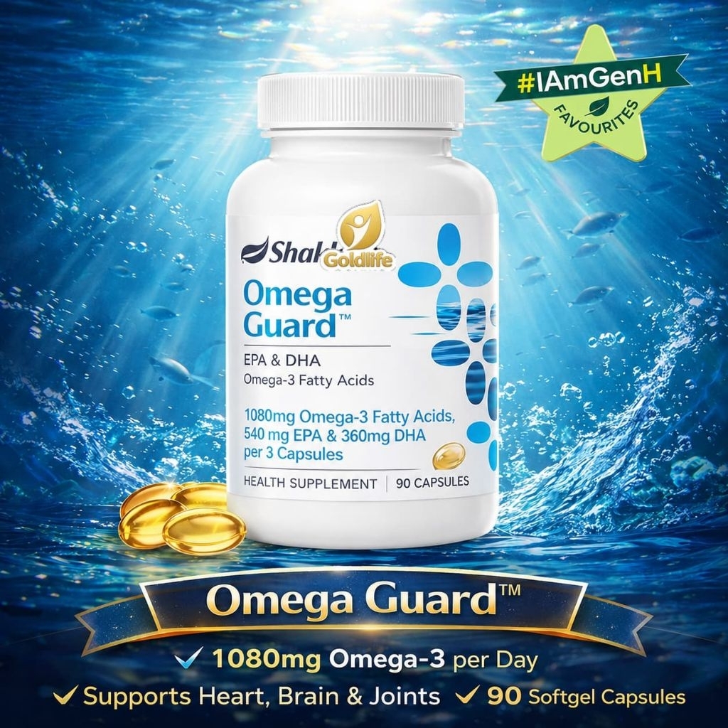 Original Omega Guard (90 Capsules) Shaklee Omega ( Exp JUL 2027 ...