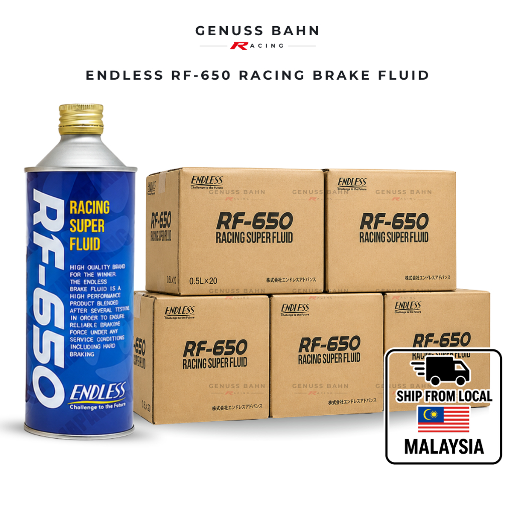 ENDLESS RF650 Brake Fluid | Racing Super Brake Fluid - 500ml Made in ...