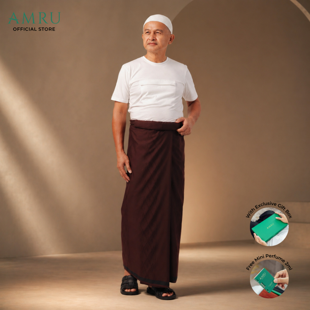 [3 FOR RM250] AMRU Premium Pelikat Sarung Exclusive Hadiah Lelaki ...