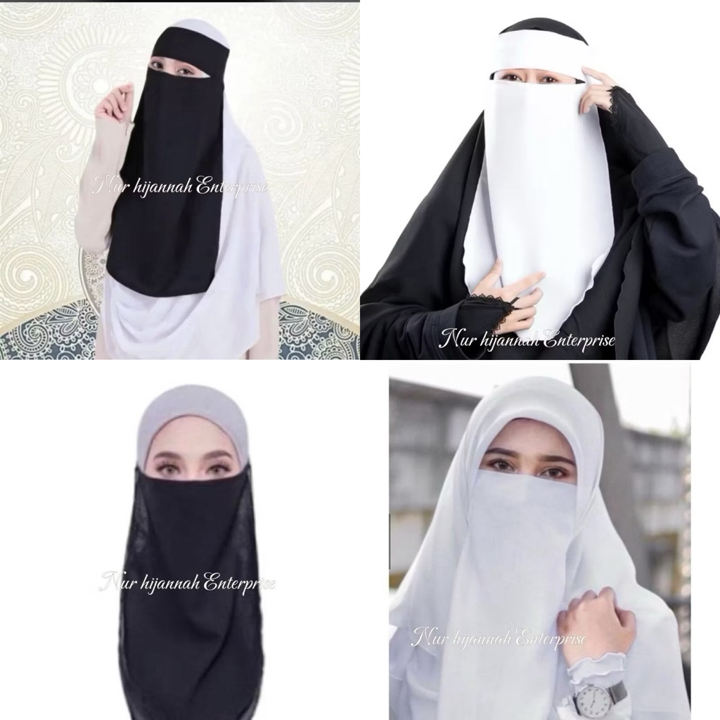 Niqab Nelofa Purdah Muslimah | NIQAB | Shopee Malaysia