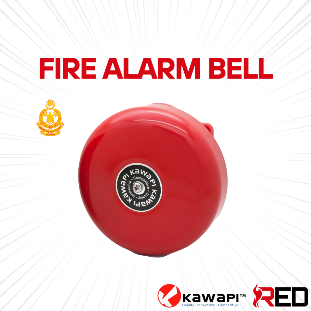 Kawapi Fire Alarm Bell 6” inch KP-301 (BOMBA APPROVED) | Shopee Malaysia