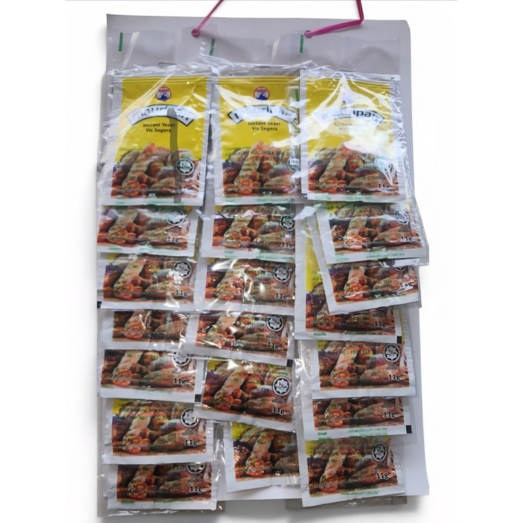 Mauripan Original (Ibu Roti) sepapan (20 peket x 11grm) | Shopee Malaysia