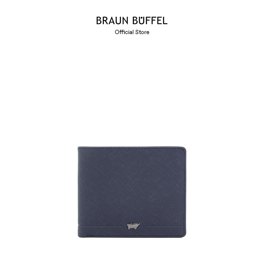 Braun Buffel Craig Centre Flap Cards Wallet In Deep Blue | Shopee Malaysia