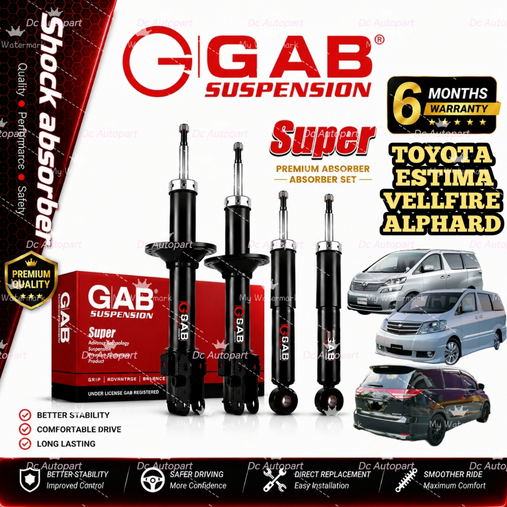 ORIGINAL GAB TOYOTA ESTIMA ALPHARD VELLFIRE ANH10 ACR40 ANH20 GGH20 ...