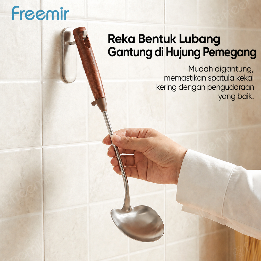 [Buy 1 Get 1]freemir Spatula Sudip SUS 304 - Sudip Untuk Menumis dan ...