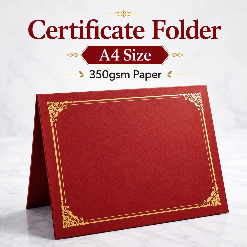 Olivetreemlk 350gsm Certificate Folder A4 Award Certificate Cover ...