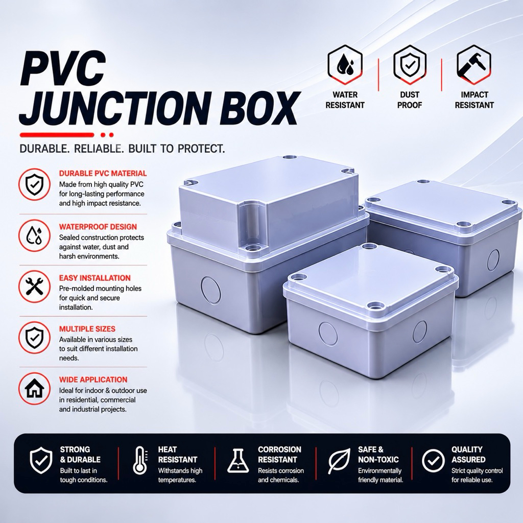 Weatherproof Enclosure Box IP56 /Junction Box/ PVC Electrical Box ...