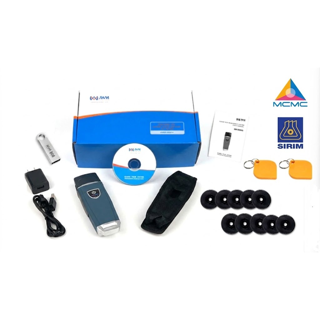 (SIRIM MCMC certify) Jwm Guard Tour System 5000-V5 Digital Clocking ...