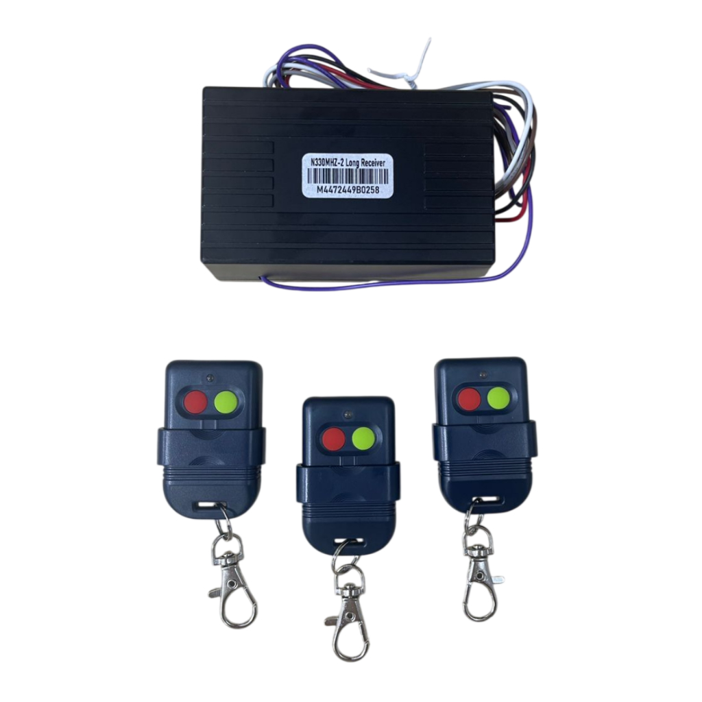 PRO 330 Green Red 2 Channel Remote Control Set Control AutoGate Door ...