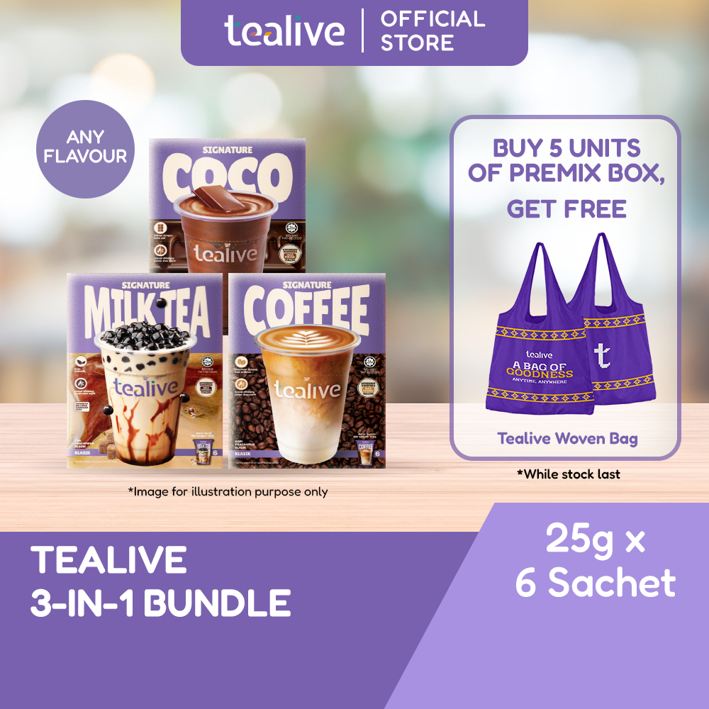 Tealive Official Store Online, August 2026 | Shopee Malaysia