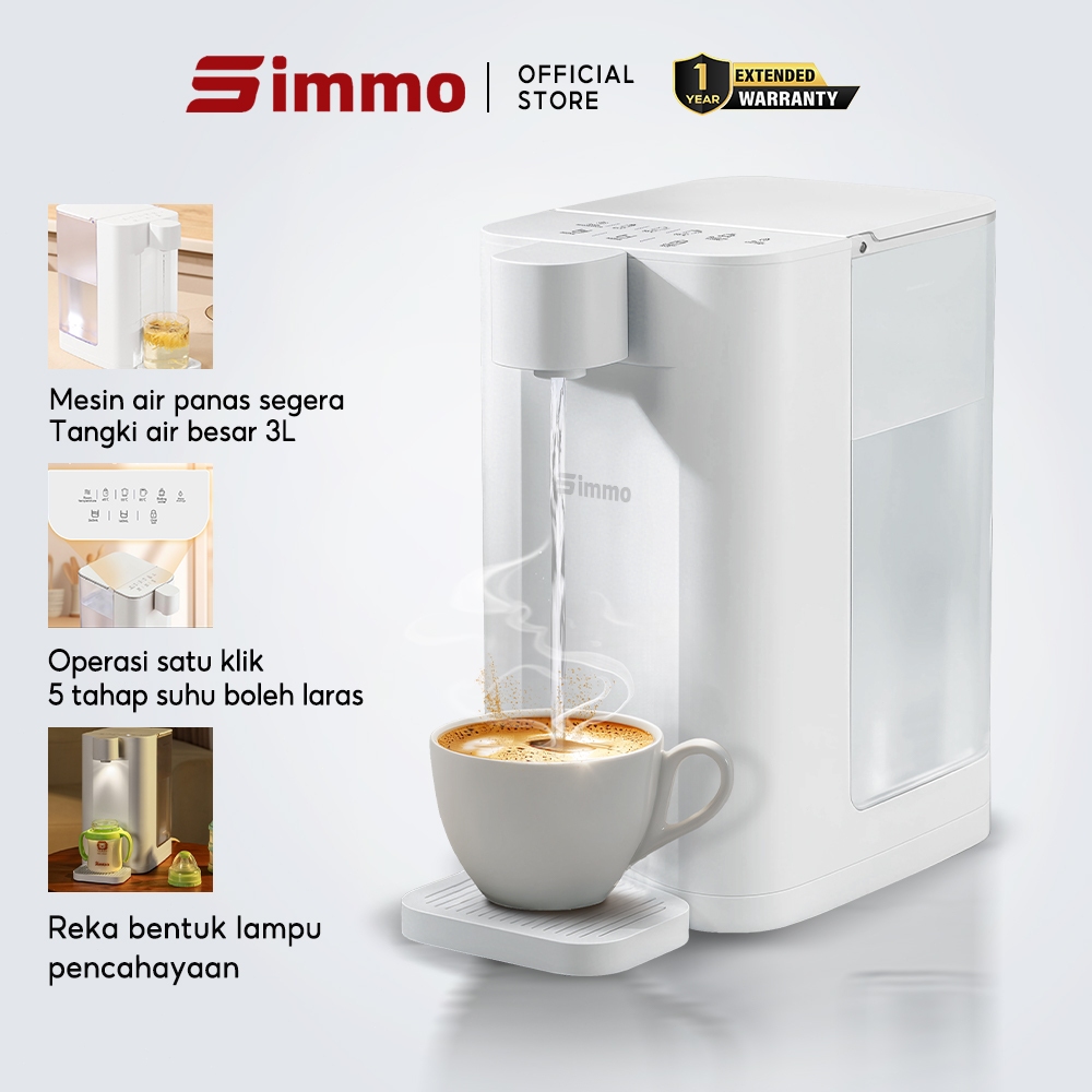 Simmo Smart Instant Water Dispenser Adjustable Temperature Desktop ...
