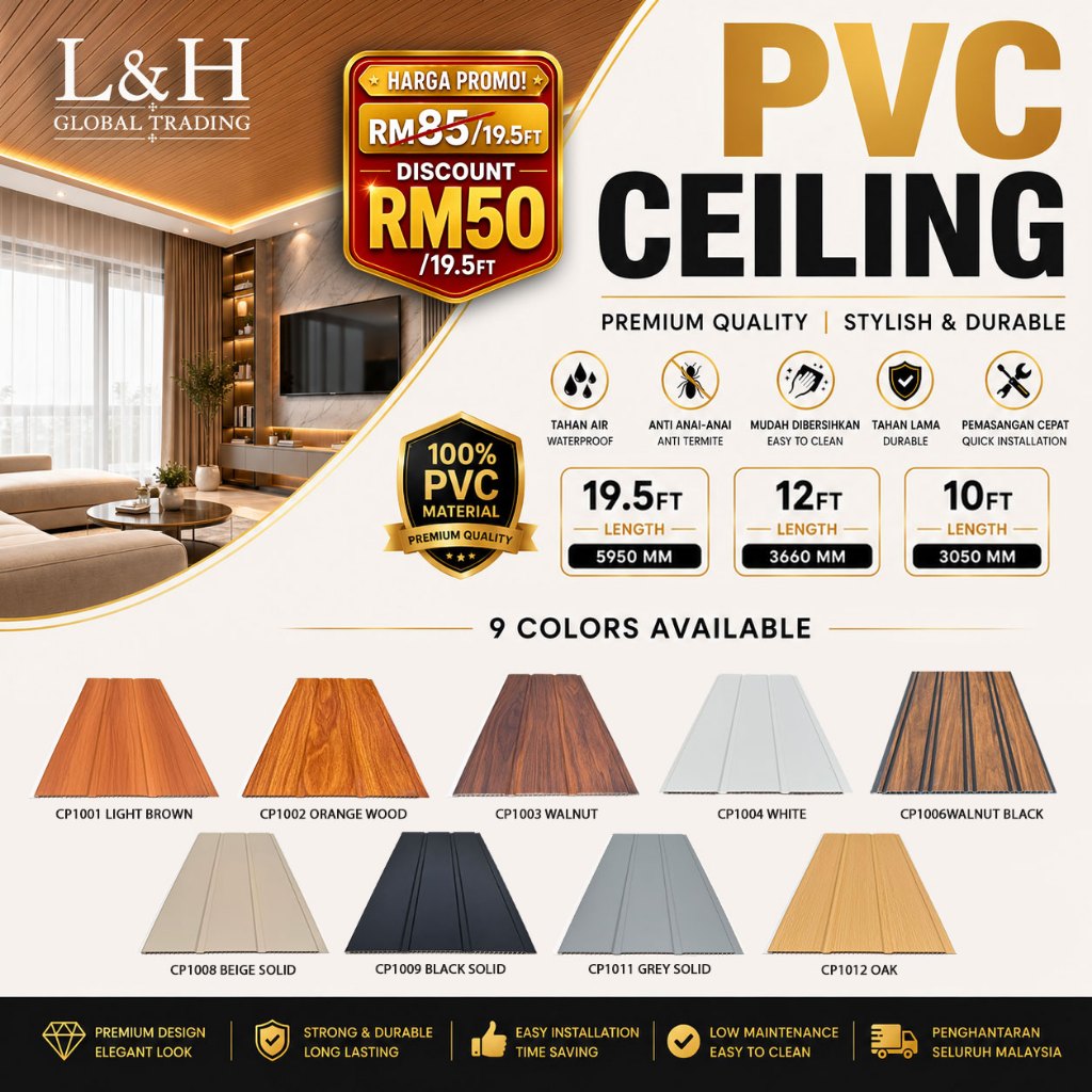 Buy siling pvc Online With Best Price, Jul 2026 | Shopee Malaysia