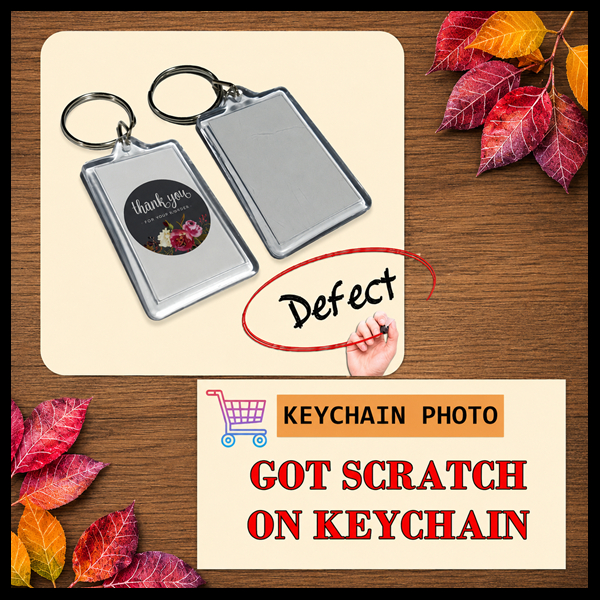 DEFECT keychain gambar / keychain photo / custom | Shopee Malaysia
