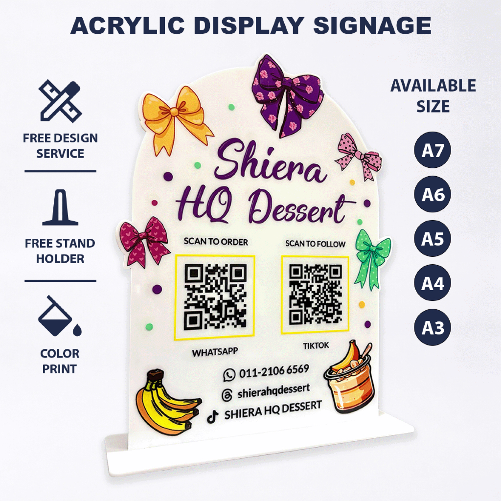 qr code stand - Prices and Promotions - Oct 2026 | Shopee Malaysia