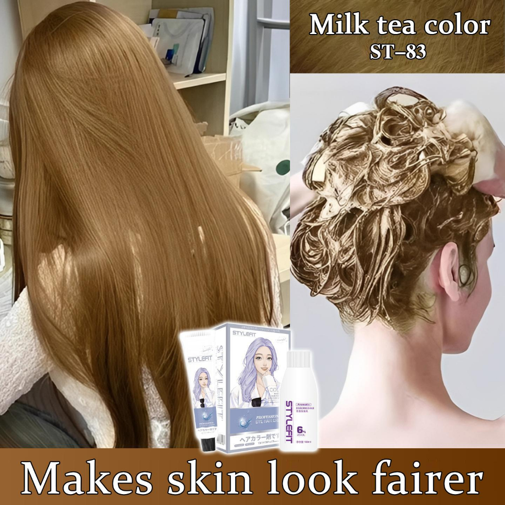 Buy milk tea ash hair color Online With Best Price, Oct 2026 | Shopee ...