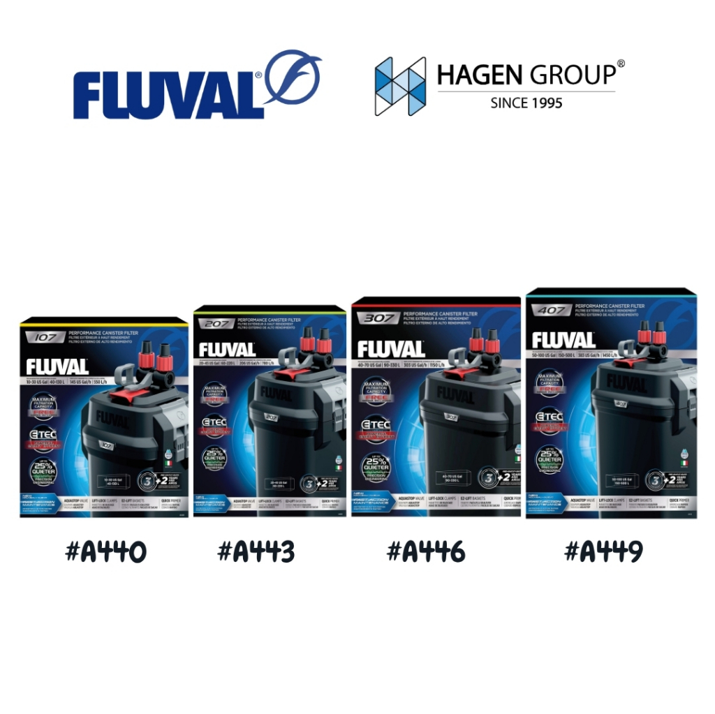 FLUVAL 107/207/307/407 EXT FILTER 230-240V 50HZ CE | Shopee Malaysia