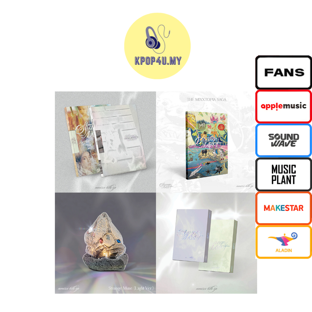[POB] NMIXX - STRANGE MUSE ALBUM SAGA LIGHT PLATFORM POCAALBUM | Shopee ...
