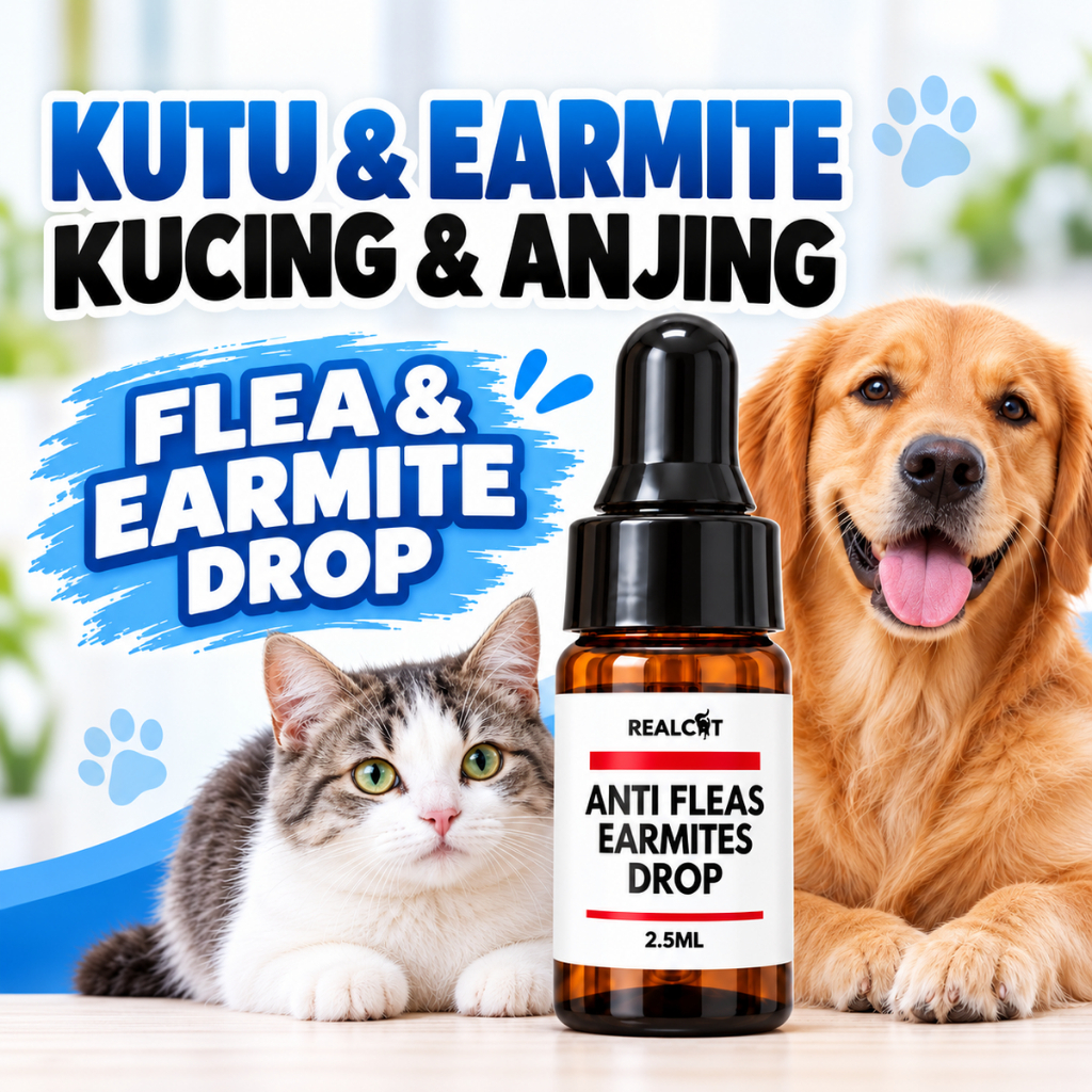 REALCAT Anti Flea & Tick Drops