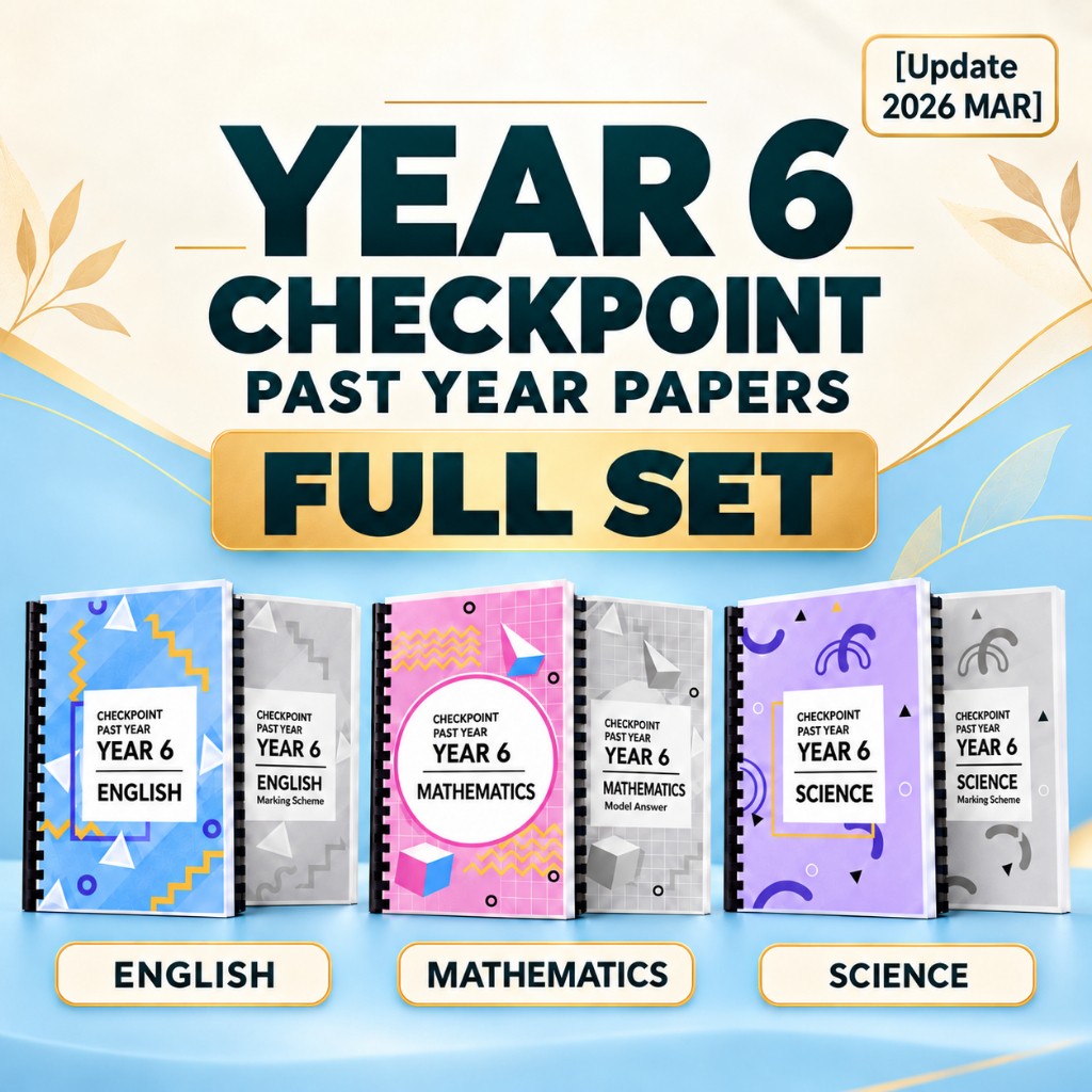 [Update 2026 MAR] 10 Year Full Set | Year 6 Checkpoint Past Year Papers ...