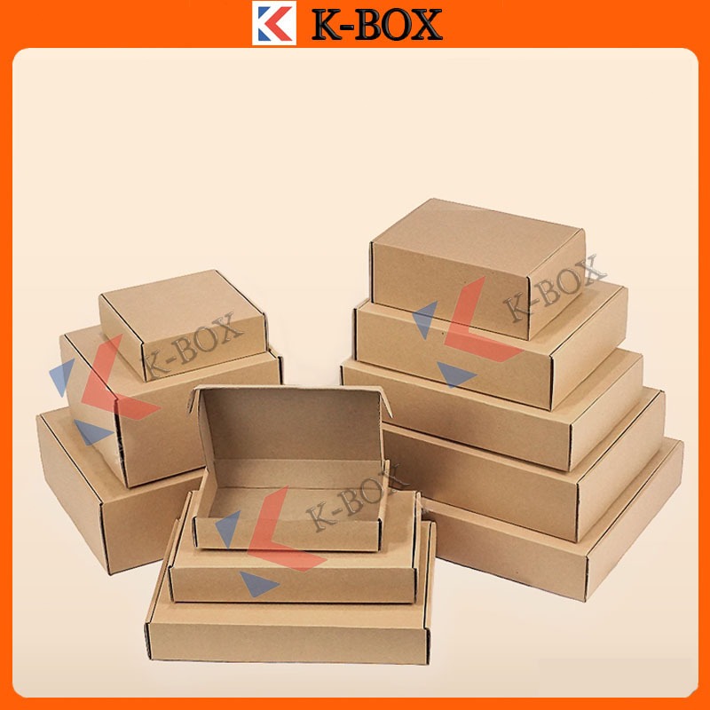 Small Pizzabox Kotak Carton Box Packaging Box Courier Box Kotak ...
