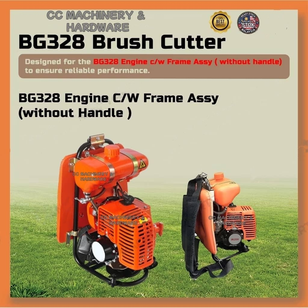 (Ready Stock) BG328 Backpack Gasoline Brush Cutter / BG328 Brush Cutter ...