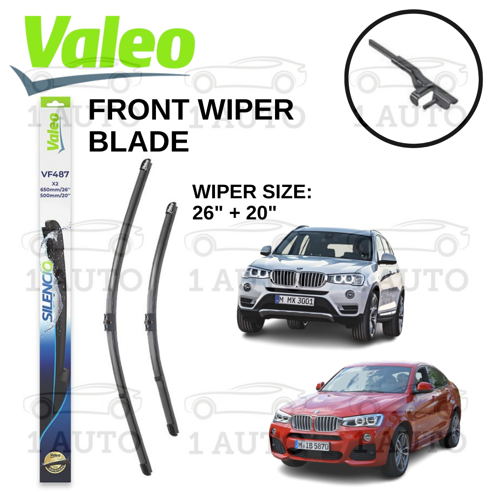 Valeo Silencio Wiper Blade V393-574493 - Front Length