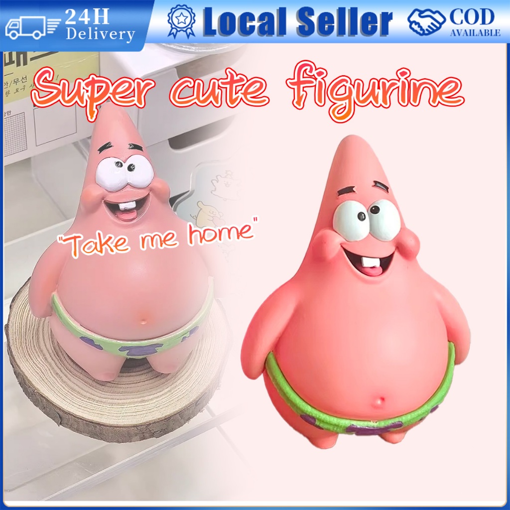 Patrick Star Figurine PVC SpongeBob Squarepants Patrick Star Toys ...