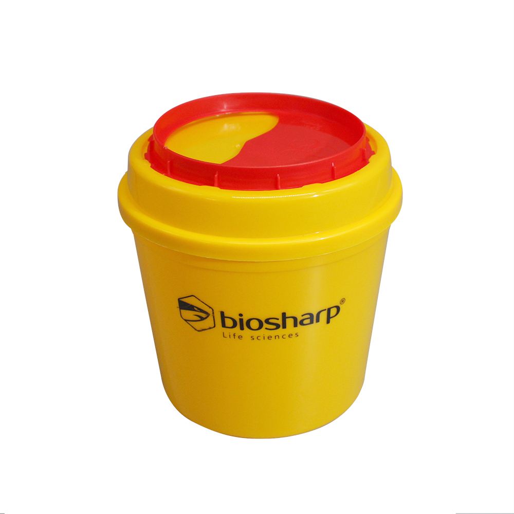 Biosharp laboratory sharp bin sharp container biohazard bin yellow bin ...
