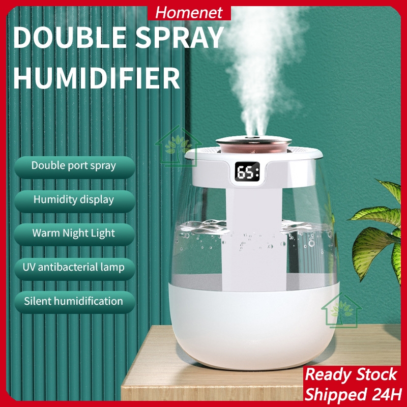 【Ready stock】Dual-Jet High-Output USB Humidifier (Silent Model ...
