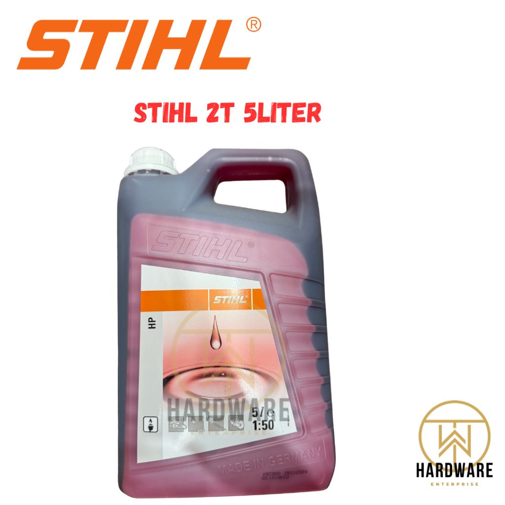 (READY STOCK) STIHL 2T Two Stroke Oil 5L (Minyak 2T) | Shopee Malaysia