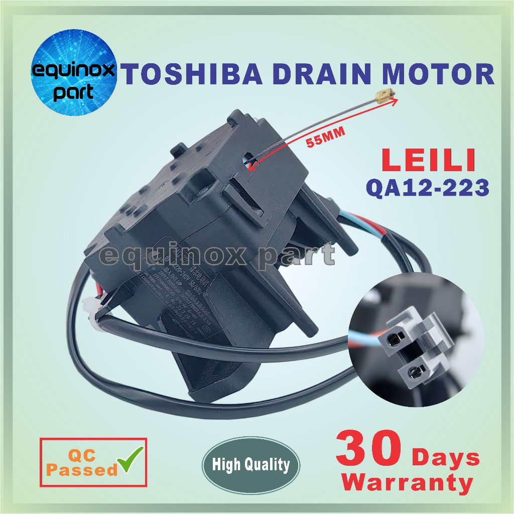 QA12-223 Toshiba Washing Machine Drain Motor | Shopee Malaysia