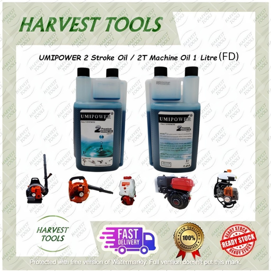 [ READY STOCK ] UMIPOWER 2 Stroke Oil / 2T Machine Oil 1000ML (FD ...