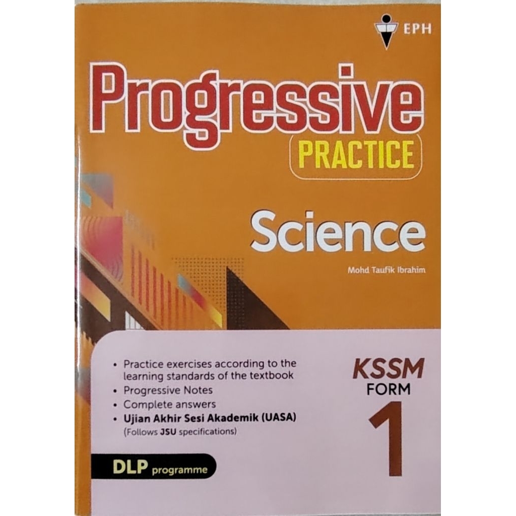 PROGRESSIVE PRACTICE SCIENCE KSSM F1/2/3 DLP PROGRAMME | Shopee Malaysia