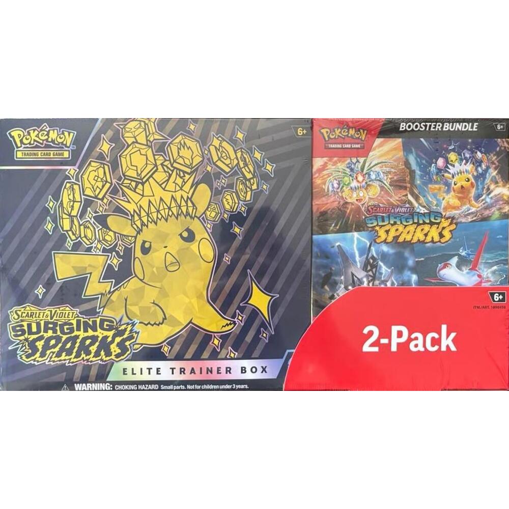 Costco Surging Sparks 2-Pack Trainer Box and Booster Bundle